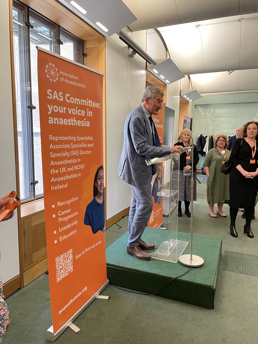 nickydebeer's tweet image. Huge thanks to @PeterPrinsley who kindly hosted @Assoc_Anaes Parliamentary Reception yesterday to raise the profile and celebrate SAS Doctors.
Thanks to everyone who supported the event @theSAScollect @Assoc_SAS
#yourmembershipmakesthishappen