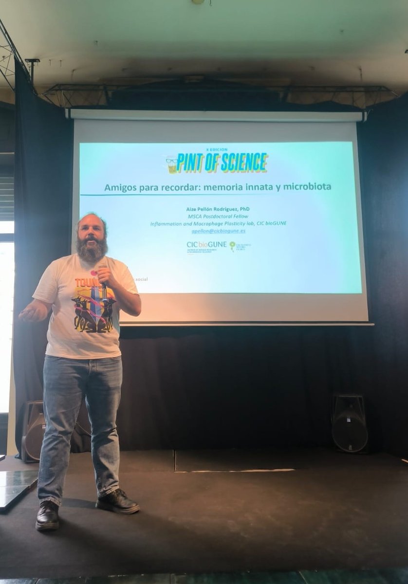 CIC bioGUNE (@cicbiogune) on Twitter photo #bioGUNE_Outreach | #CICbioGUNE <a href="/brta_eus/">BRTA - Basque Research and Technology Alliance</a> participó en <a href="/pintofscienceES/">Pint of Science ES</a> <a href="/sciencebilbao/">Science Bilbao</a> los días 19, 20 y 21 de mayo
Aize Pellón y Edurne Berra acercaron su investigación sobre inmunidad, microbiota e hipoxia en un entorno cercano y divulgativo
🔗 ow.ly/WrUk50VWUhj #bioGUNE_Outreach | #CICbioGUNE <a href="/brta_eus/">BRTA - Basque Research and Technology Alliance</a> participó en <a href="/pintofscienceES/">Pint of Science ES</a> <a href="/sciencebilbao/">Science Bilbao</a> los días 19, 20 y 21 de mayo
Aize Pellón y Edurne Berra acercaron su investigación sobre inmunidad, microbiota e hipoxia en un entorno cercano y divulgativo
🔗 ow.ly/WrUk50VWUhj