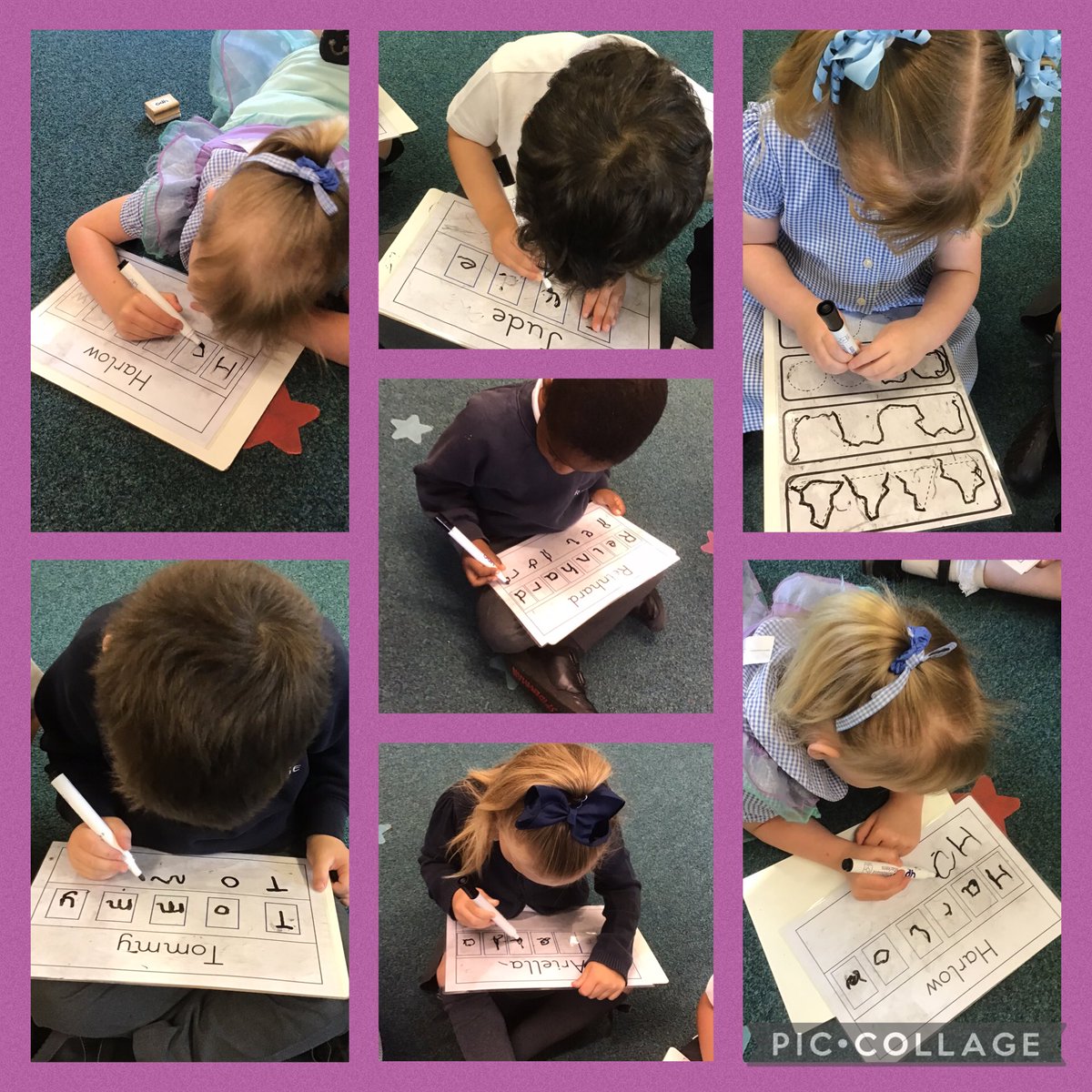 Nursery have been busy working hard on controlling their pen to make marks and beginning to write their name. Great work Nursery Xx. #prewriting #GrangeLiteracy #GrangeNursery <a href="/GrangeMissA/">GrangeMissA</a> <a href="/GrangeMrsMcG/">Mrs McGilloway</a> <a href="/GrangeMissWri/">MissWright</a>
