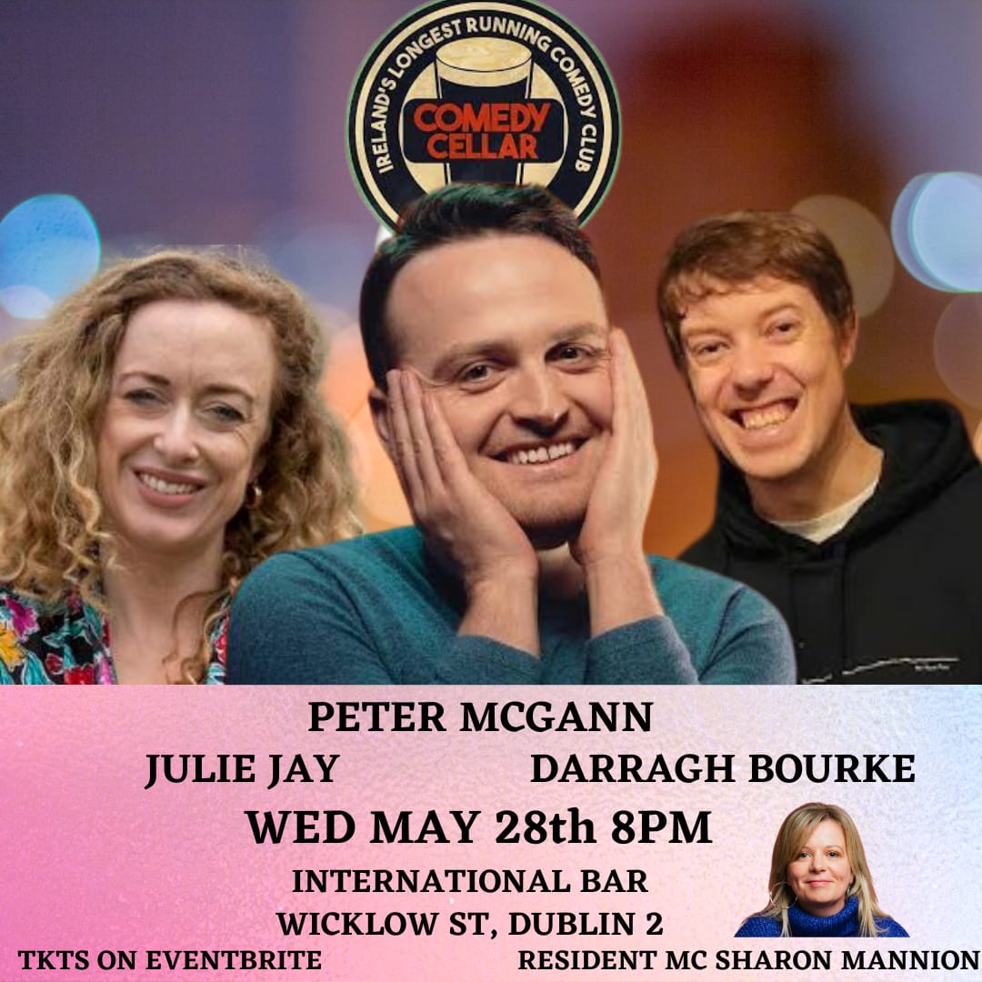 SharonMannion2's tweet image. Then we got our adrenaline under control and had an absolute BLAST at our 8pm show too ๐ ๐ฅ๐ฅ
Cracking sets from all and even a few Belgians smelling of Glendalough to keep things spicy ๐ ๐
Back next Wed May 28th 8pm
๐
eventbrite.co.uk/e/comedy-cellaโฆ
