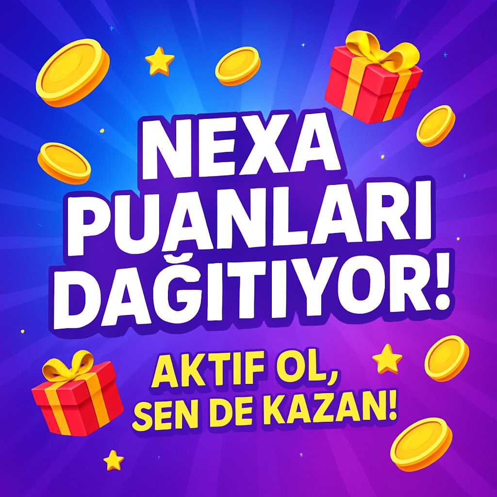🚨 <a href="/nexaxyz/">Nexa (degen comeback arc)</a> NEXA PUANLARI DAĞITIYOR! 
💰 Herkes kazanacak, yeter ki aktif ol!
📲 Gönderilere yorum yap, beğen, paylaş – puanları topla
🎁 Sürpriz ödüller, çekilişler ve çok daha fazlası seni bekliyor
⏳ Geç kalma, hemen katıl ve kazanmaya başla! #trump 
#GiveRep #crypto <a href="/GiveRep/">GiveRep</a>