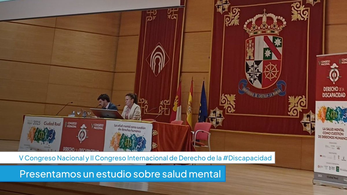 Autismo España (@autismo_espana) on Twitter photo 📍 Presentamos el informe sobre #SaludMental y #autismo en la Jornada sobre Salud Mental del <a href="/CongresoDiscap/">Congreso Nacional de Derecho de la Discapacidad</a> organizada por <a href="/FundacionDerDis/">FDerechoDiscapacidad</a> y <a href="/Cermi_Estatal/">CERMI Estatal</a> 📍 Presentamos el informe sobre #SaludMental y #autismo en la Jornada sobre Salud Mental del <a href="/CongresoDiscap/">Congreso Nacional de Derecho de la Discapacidad</a> organizada por <a href="/FundacionDerDis/">FDerechoDiscapacidad</a> y <a href="/Cermi_Estatal/">CERMI Estatal</a>