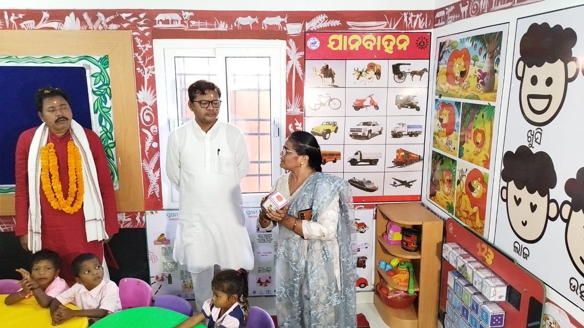 Inaugurated the renovated Model Anganwadi Centre at Bogoipadar, Deoghati GP, Koraput Block, along with Hon'ble MLA Koraput, Block Chairman &amp; District Collector. A vital step towards strengthening early childhood care, nutrition &amp; pre-school education. #Koraput