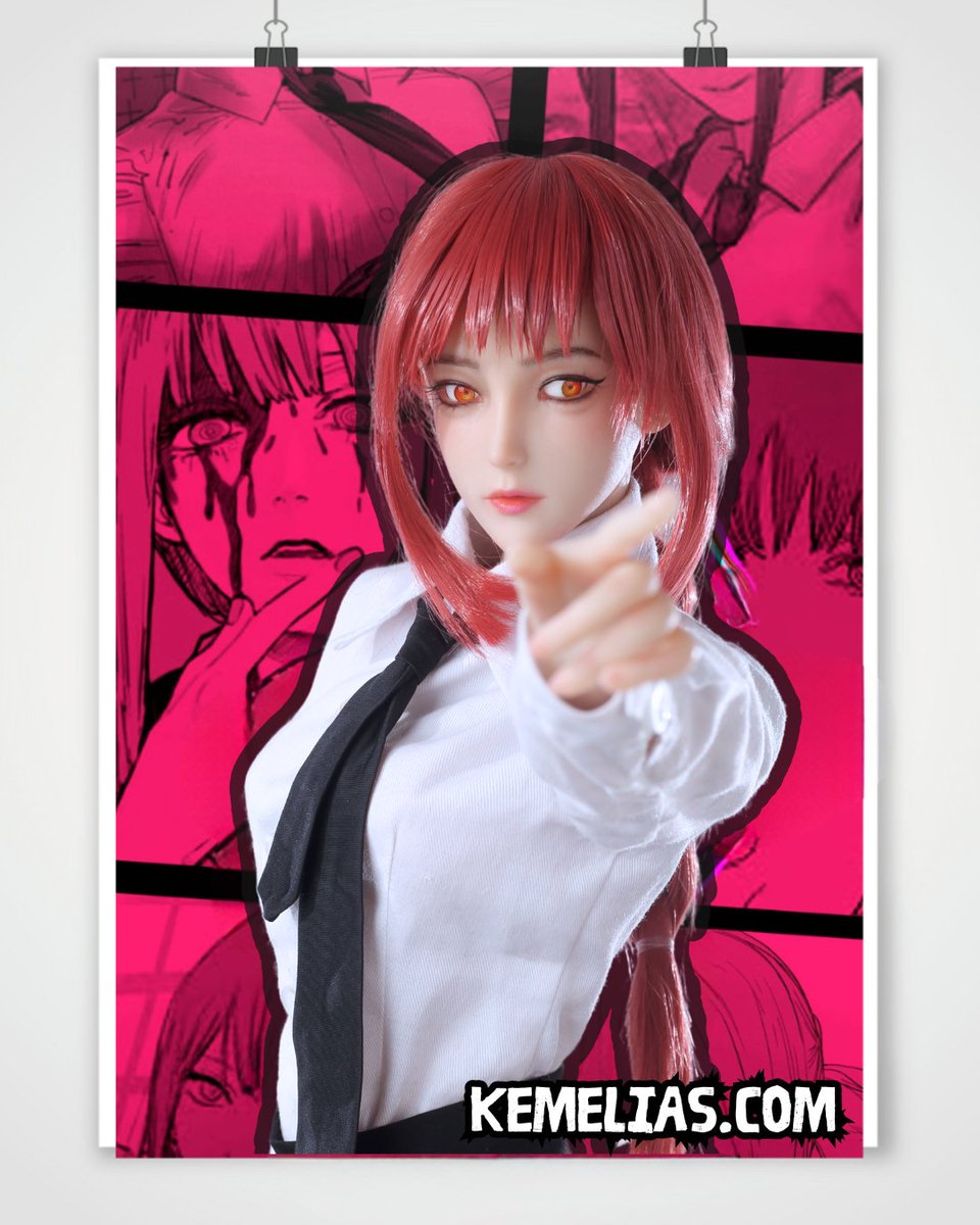 ✨ The Control Devil rises! Kemelia's new 76cm Makima doll captures every mesmerizing detail of CSM's most enigmatic character. A must-have for collectors! #Makima #ChainSawMan #KemeliaDolls