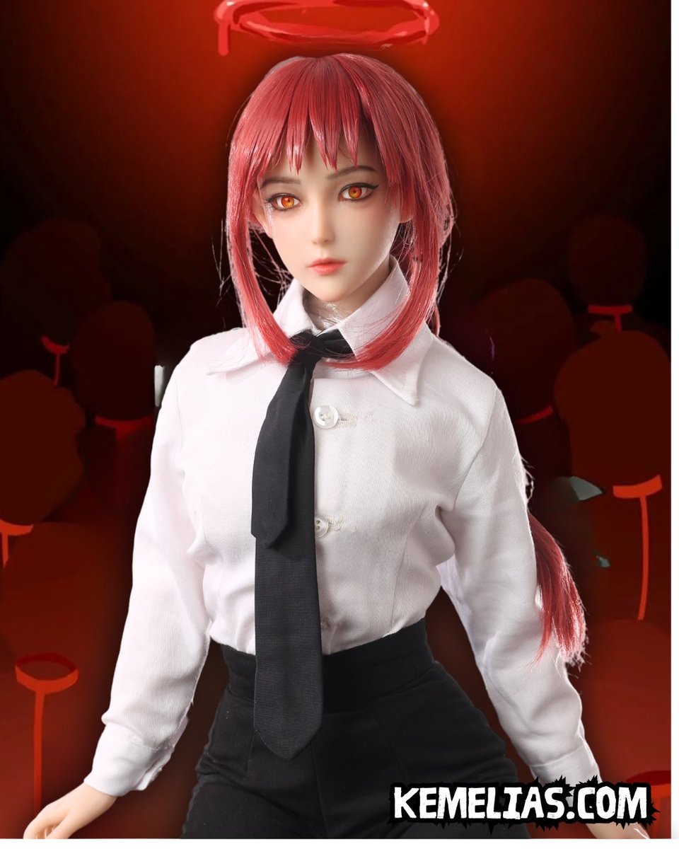 🌟 Elevate your collection with Kemelia's latest release - a stunning 76cm Makima doll that embodies the Control Devil's mysterious allure. Premium silicon craftsmanship at its finest! #CSM #makima