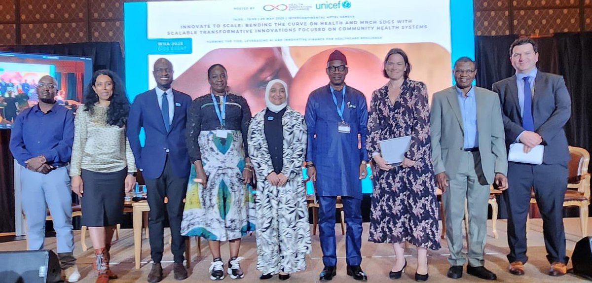 Nigeria Champions Scalable Innovation at WHA78 to Bend the Curve on Maternal and Child Mortality

Geneva, Switzerland | May 20, 2025

Nigeria has once again asserted global leadership in maternal and newborn health, as the Honorable Minister of State for Health and Social