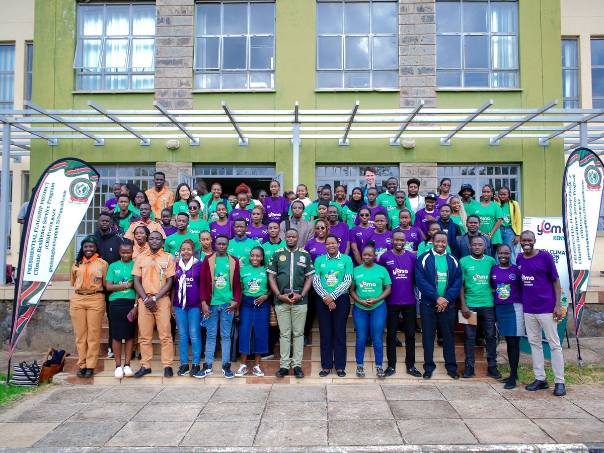 On 20th 2025, some of our volunteers got a chance to attend the launch of the YOUTH CLIMATE INNOVATION CHALLENGE organised by YOMA.
#YCIC2025 #Innovate4ClimateKE #YomaKenya #YomaWorld