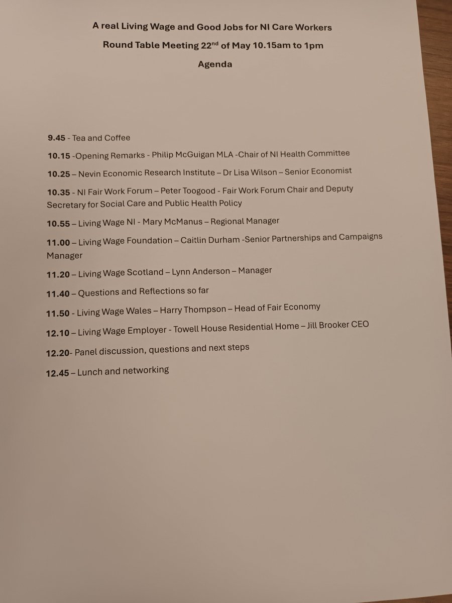 Kevin Higgins "Why are we penalised for UC errors" (@kevinhiggins27) on Twitter photo Hosting a very important event here at <a href="/AdviceNI/">Advice NI</a> this morning
Building on <a href="/healthdpt/">Department of Health</a> Minister <a href="/mikenesbittni/">Mike Nesbitt</a> commitment to making the independent care sector a #LivingWage sector
#LivingWageNI
<a href="/LivingWageUK/">Living Wage Foundation</a>
<a href="/Economy_NI/">Economy NI</a>
<a href="/CArchibald_SF/">Caoimhe Archibald MLA</a>
<a href="/dptfinance/">Dept of Finance</a>
<a href="/JohnODowdSF/">John O' Dowd</a> Hosting a very important event here at <a href="/AdviceNI/">Advice NI</a> this morning
Building on <a href="/healthdpt/">Department of Health</a> Minister <a href="/mikenesbittni/">Mike Nesbitt</a> commitment to making the independent care sector a #LivingWage sector
#LivingWageNI
<a href="/LivingWageUK/">Living Wage Foundation</a>
<a href="/Economy_NI/">Economy NI</a>
<a href="/CArchibald_SF/">Caoimhe Archibald MLA</a>
<a href="/dptfinance/">Dept of Finance</a>
<a href="/JohnODowdSF/">John O' Dowd</a>