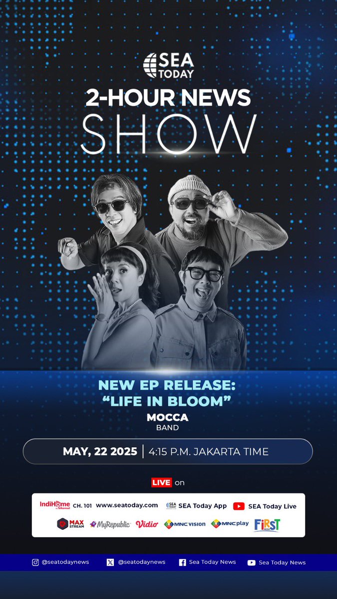 Bentar lagi LIVE di <a href="/seatodaynews/">SEA Today News</a> ⭐️🙌