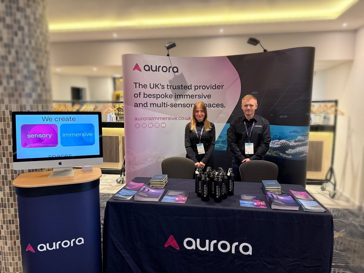 We’re live at the @CSTVoice SEND &amp; Inclusion Conference in Birmingham!

Come say hi to the Aurora team and experience how immersive and sensory spaces can support inclusive, student-centred learning. 🧠💬