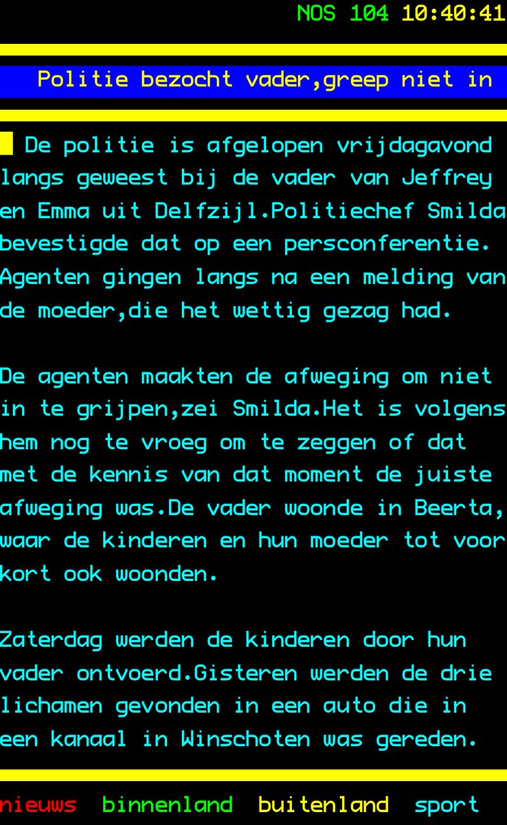 Fatale gevolgen na ingrijpen politie in Beerta