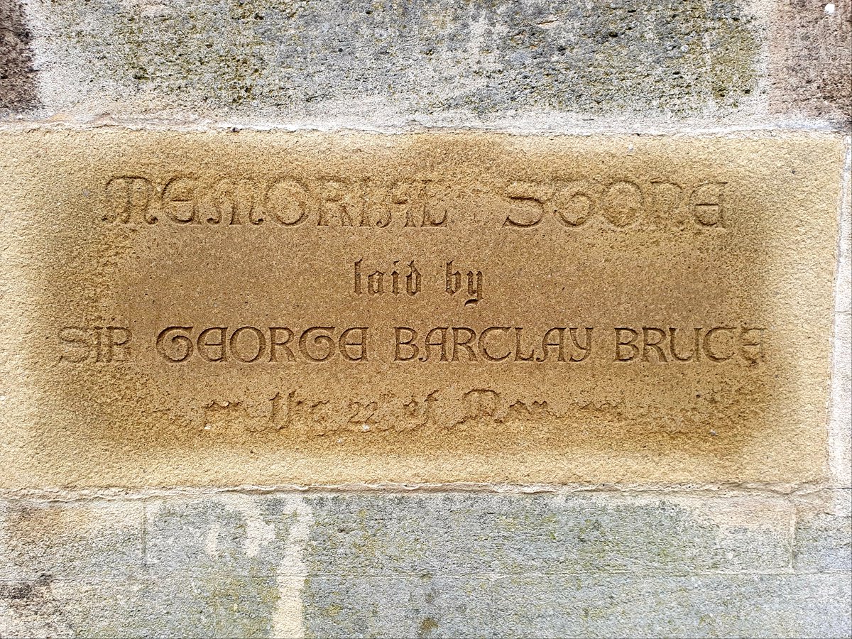 Westminster College, Cambridge (@westcollcambs) on Twitter photo In fact, on this day - 22nd May - Sir George Barclay Bruce, whose portrait went back up on the walls at the College yesterday, laid this memorial stone at <a href="/Downing_Place/">Downing Place United Reformed Church</a> URC (then St Columba's) in Cambridge. The stone is very weathered, but zoom in to see in more detail! #OTD In fact, on this day - 22nd May - Sir George Barclay Bruce, whose portrait went back up on the walls at the College yesterday, laid this memorial stone at <a href="/Downing_Place/">Downing Place United Reformed Church</a> URC (then St Columba's) in Cambridge. The stone is very weathered, but zoom in to see in more detail! #OTD