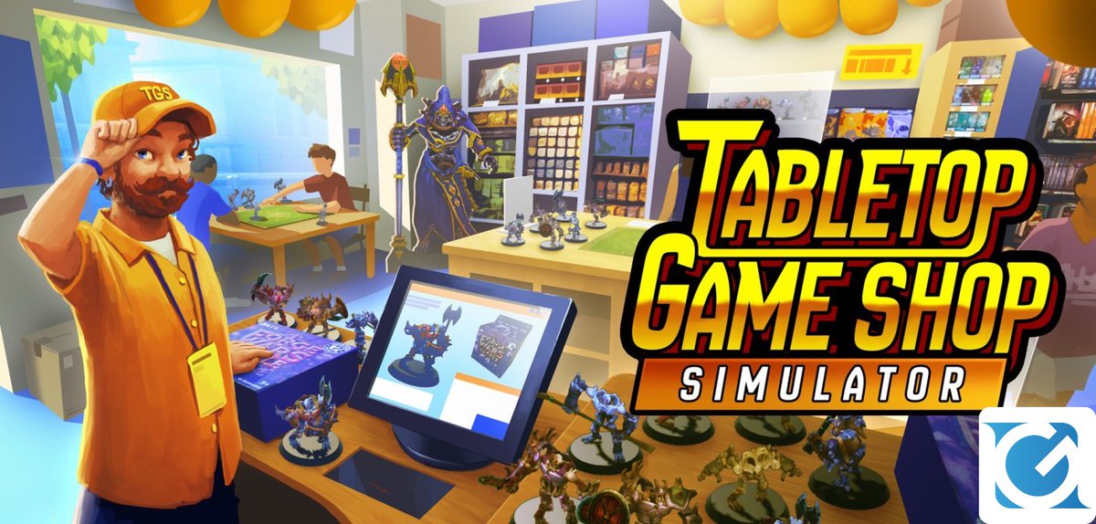 GamerNewsit's tweet image. #tabletopgameshopsimulator  Tabletop Game Shop Simulator uscirà quest&apos;anno su PC Il titolo uscirà entro l&amp;amp;#39;anno su PC gamernews.it/notizie/2025/0…