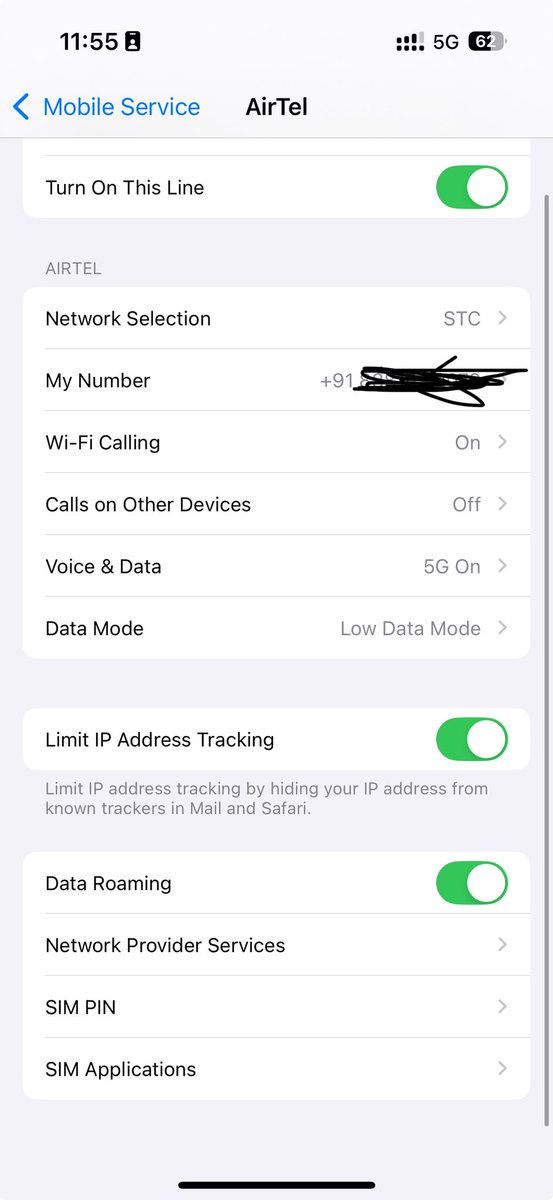 Shailesh00812's tweet photo. @Airtel_Presence Data Roaming is already On https://t.co/EszotzbqEM