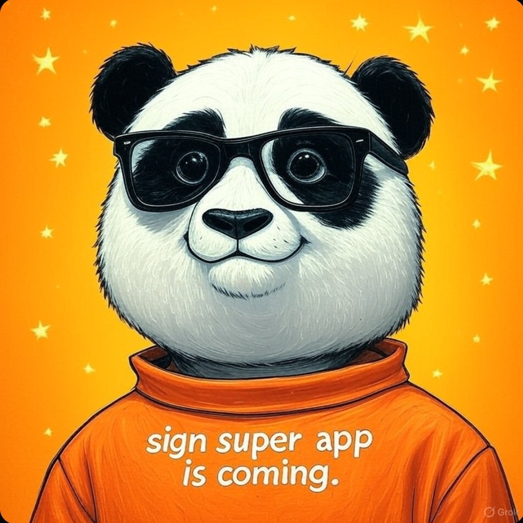 blazesgl's tweet photo. Day 22
Sign super app is coming!!!

What you should know about sign super app
◇ Purpose and Functionality: The Sign Super App is designed to provide a transparent system where users can monitor their tasks, points, and overall journey within the platform. https://t.co/kYE96pzHWZ