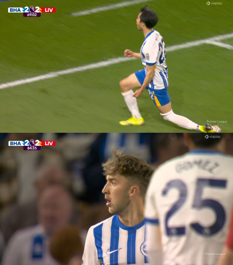 foet247europa's tweet image. Premier League champions Liverpool twice let a lead slip as Brighton fought back in style to gain a 3-2 victory. #BHALIV