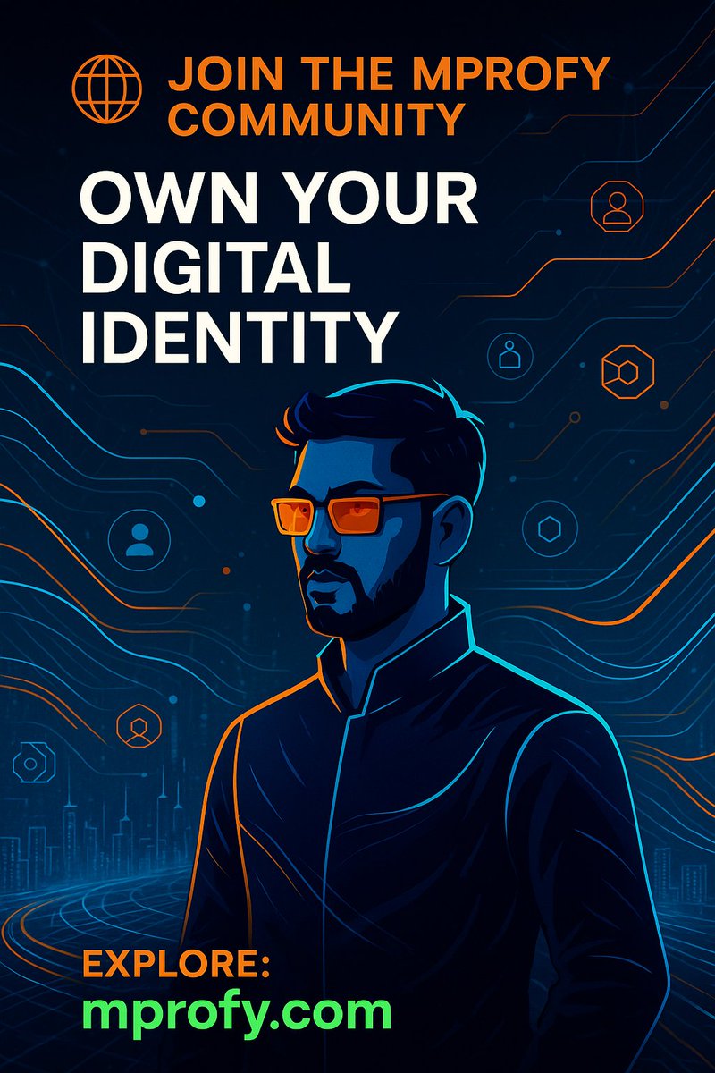 ogwillzz's tweet photo. The Web3 revolution is happening and @MprofyDAO is leading the charge.
Here’s why joining Mprofy will change the game for you:
#Web3 DigitalIdentity #Mprofy #FutureIsNow https://t.co/1aG9UiyGLG