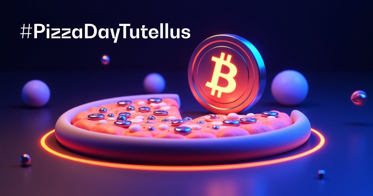 🍕 Hoy celebramos el #PizzaDay… ¡y BTC lo hace en modo ATH📈!

Se cumplen 15 años desde que se pagaron 10.000 BTC por dos pizzas, marcando la primera transacción crypto de la historia.

Abrimos hilo de fotos 🍕👇
Si estás comiendo pizza hoy y mencionas #PizzaDayTutellus, hay