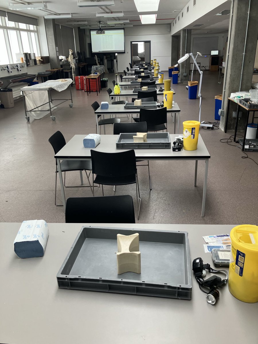 NEAnatomist's tweet image. All ready for our forearm and hand reconstructive flap course this morning #plasticsurgery