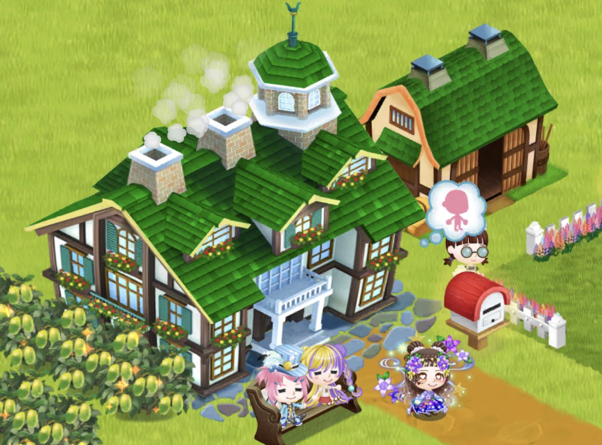 elf_ashtale's tweet photo. 緑の屋根！ https://t.co/YLeVAMzWuP