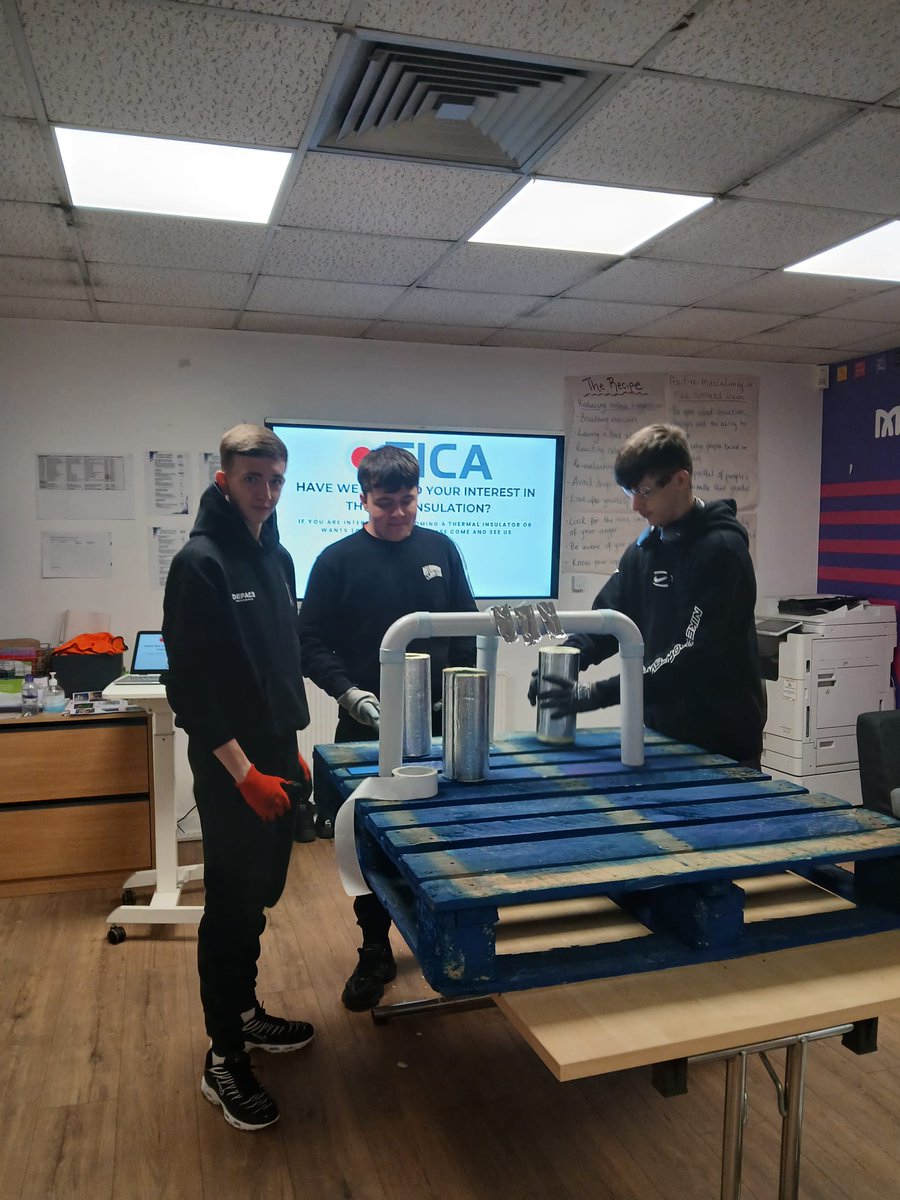 ✨Thank you to <a href="/TICAACAD/">TICA-ACAD</a> who gave a super fun apprentice taster session and discussed apprenticeship opportunities with our next Training For Work group!

The group enjoyed being thrown into a practical task of cutting and fitting pipe work using real trade materials and tools ✂️