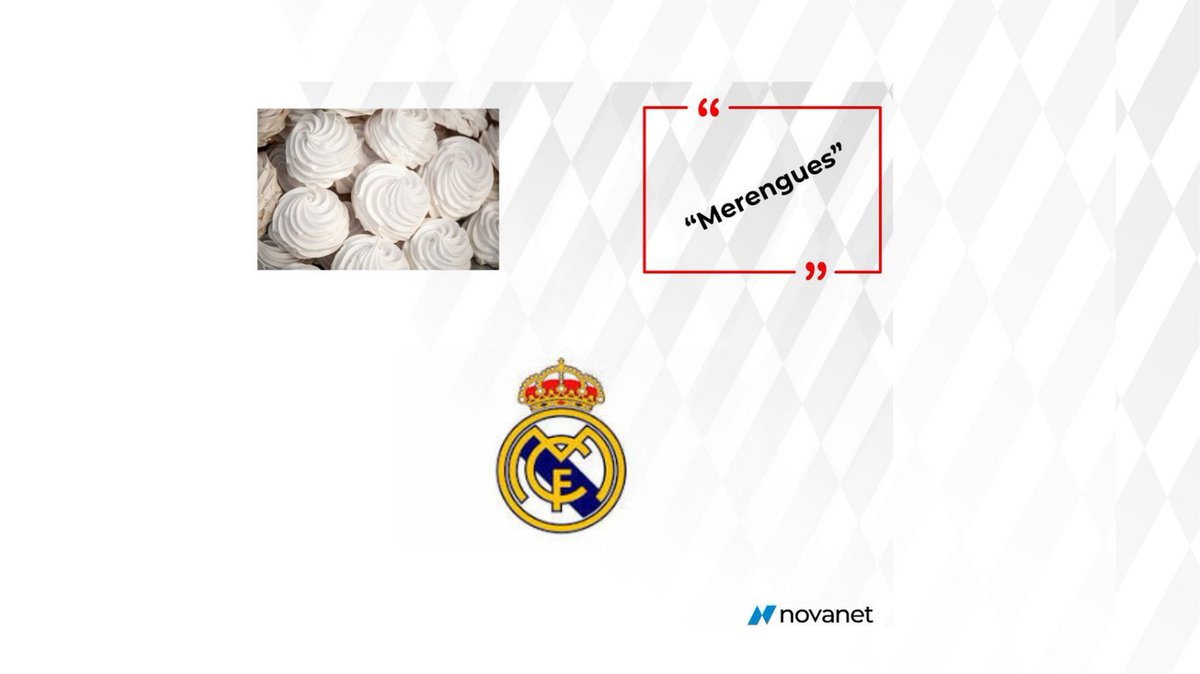 El apodo de “Merengues" proviene del color blanco del uniforme del equipo, similar al merengue, un postre blanco hecho de claras de huevo.