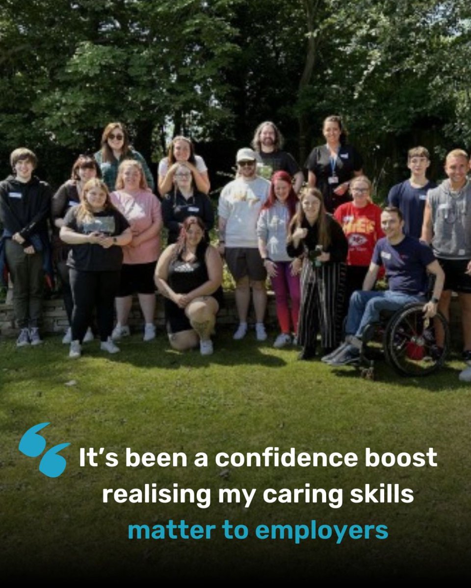 Carers Trust (@carerstrust) on Twitter photo Caring gives you skills you don’t see on paper 💪
The year-long employability project was made possible thanks to the players of the <a href="/PostcodeLottery/">Postcode Lottery</a>
carers.org/news-and-media… Caring gives you skills you don’t see on paper 💪
The year-long employability project was made possible thanks to the players of the <a href="/PostcodeLottery/">Postcode Lottery</a>
carers.org/news-and-media…