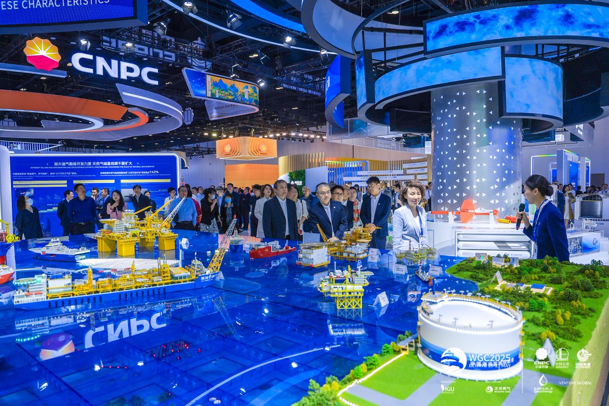 What a Thursday at #WGC2025.

From bold LNG and digital innovation Plenary Sessions to powerful insights from women leaders, Technical Tours, and soon a buzzing Networking Reception: Italian Night, an evening filled with great food, lively conversation, and lasting connections.