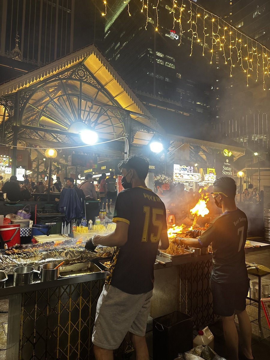 Lau pa sat. Singapore.