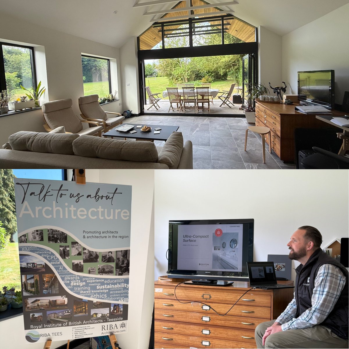 RIBA Tees (@ribatees) on Twitter photo no #CPDSnippets this week as we had a fab joint event yesterday with <a href="/RIBANorthEast/">RIBA North East</a> Small Practice Group, & #CPD from <a href="/CosentinoUK/">CosentinoUK</a> hosted by <a href="/grovestudioarch/">Christine Thornley</a> Darlington
Great to see old & new faces, great opportunity for networking & lunch in fabulous sunshine <a href="/RIBA/">Royal Institute of British Architects</a> #architect no #CPDSnippets this week as we had a fab joint event yesterday with <a href="/RIBANorthEast/">RIBA North East</a> Small Practice Group, & #CPD from <a href="/CosentinoUK/">CosentinoUK</a> hosted by <a href="/grovestudioarch/">Christine Thornley</a> Darlington
Great to see old & new faces, great opportunity for networking & lunch in fabulous sunshine <a href="/RIBA/">Royal Institute of British Architects</a> #architect