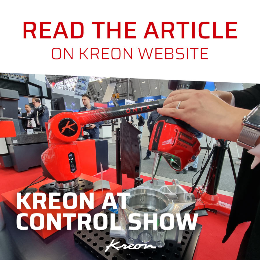Kreon_Tech's tweet image. With high-precision 3D solutions, Kreon made a strong impact at Control 2025!
🔎 Live demos
🤝 Strong partnerships
⚙ Real-world metrology insights
We tackled challenges in automotive, aerospace &amp;amp; more.
📰 Missed it? Read the recap: urlr.me/gjhqWz
#Control2025 #Kreon3D