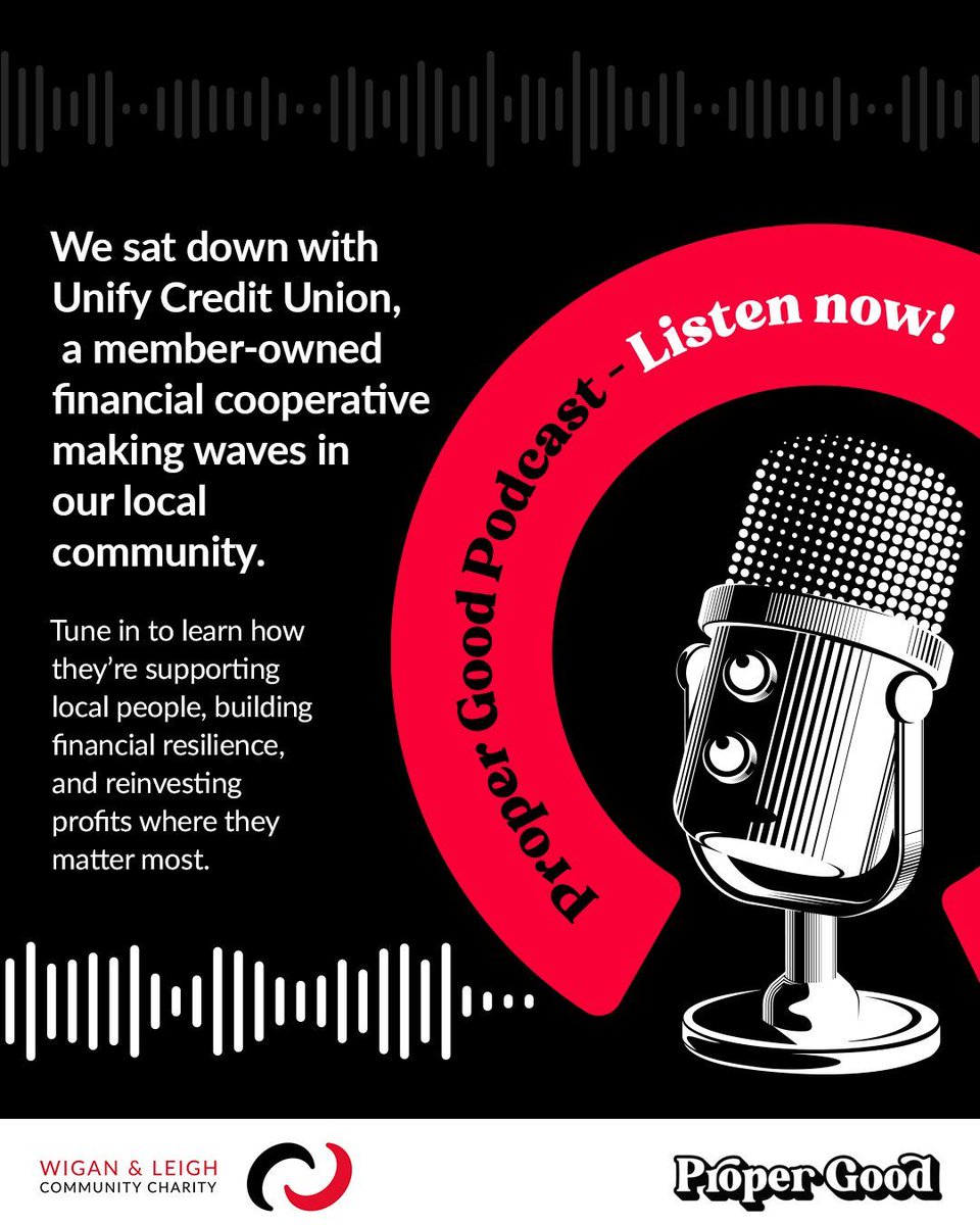 💬 Watch now on the Proper Good Podcast! 

Caeryn Collins from Really Good Enterprises Ltd sat down with Unify Credit Union, a member-owned financial cooperative making waves in our local community.  

🎧 Watch now: youtube.com/watch?v=R5qQ-6… 

#ProperGoodPodcast #CommunityBanking