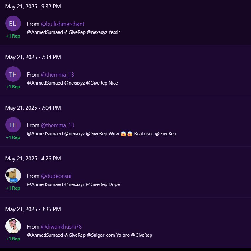 AhmedSumaed's tweet photo. Money’s making moves while you blink 👀
I’m farming $REP on the daily — why aren’t you?
✨ 1 Like = 1 $REP
✨ 1 Comment = 1 $REP
✨ 1 RT = 1 $REP
Thanks to @GiveRep for the plug 🔌
And @Official_NODO for starting the party 🎉🔥
#REPstackers #GiveRep https://t.co/ekK8i7KWEh