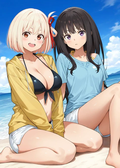 今期の覇権アニメ終わっちゃった… リコリコ2期はよ #リコリコ