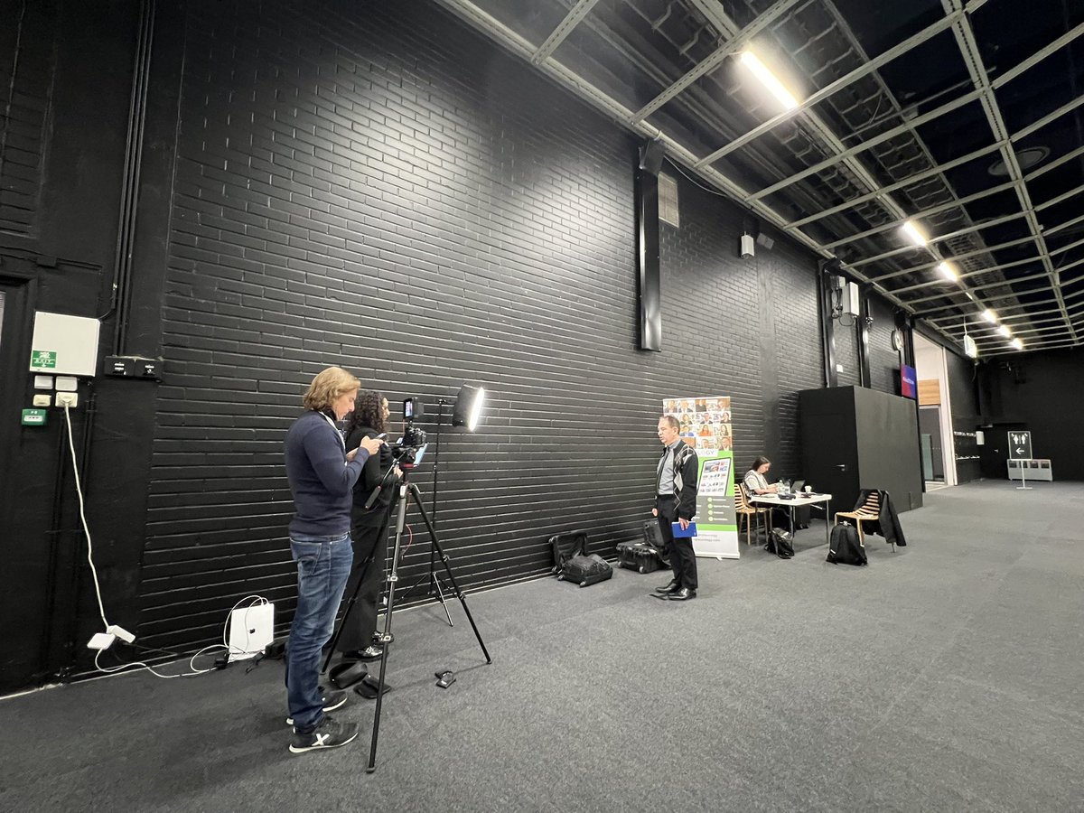 Behind the scenes <a href="/ESOstroke/">European Stroke Org</a> <a href="/PennStHershey/">Penn State Health</a> <a href="/DecodeLab/">theDecodeLab</a> #stroke #research