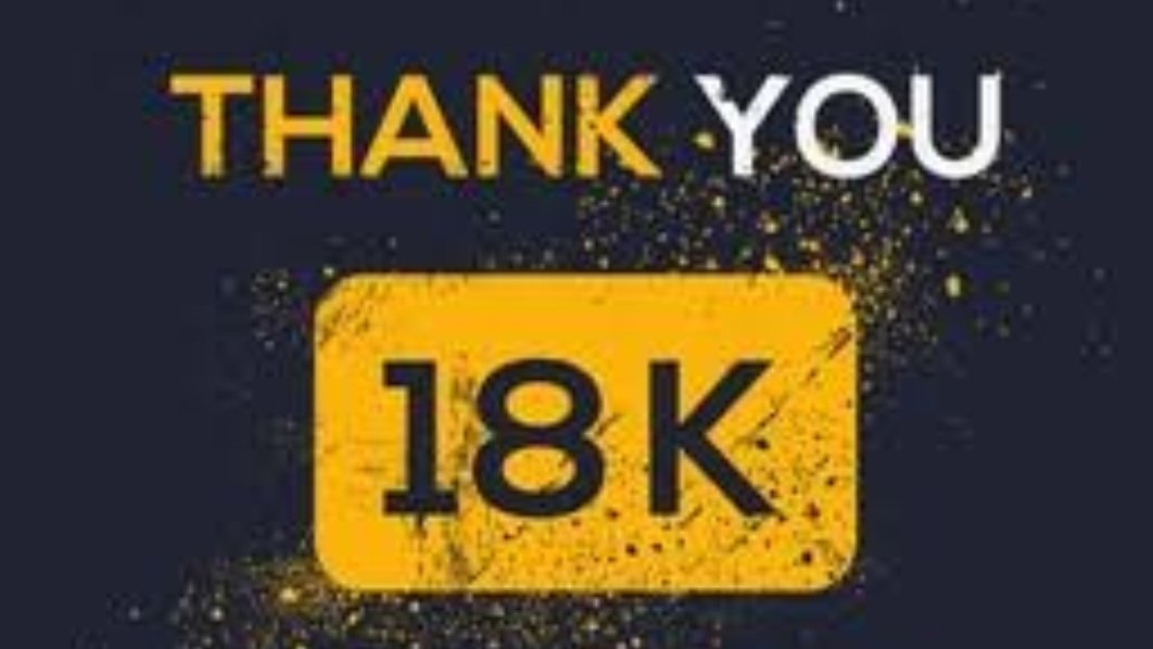 18K members of the Herbalism family 

Thank you for believing in Nature and my hands. I'm still tryna think what can I do to reward you guys for being good family members of the Godly herbs 🌿 

stay tuned! 😝💚🙌🏼