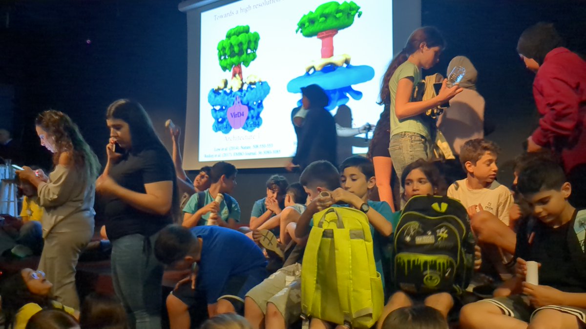 What is being an academic in Israel you ask?

During the keynote lecture of a conference held in a science museum, a rocket alarm goes off, making all the kids to pour into the lecture hall, which happens to be a bomb shelter.