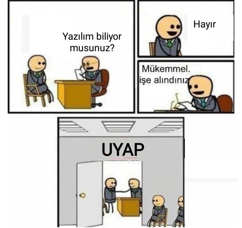 HamzaTuzen's tweet photo. UYAP ÇALIŞANLARI (Temsilidir) https://t.co/Q2qJIO8yIN