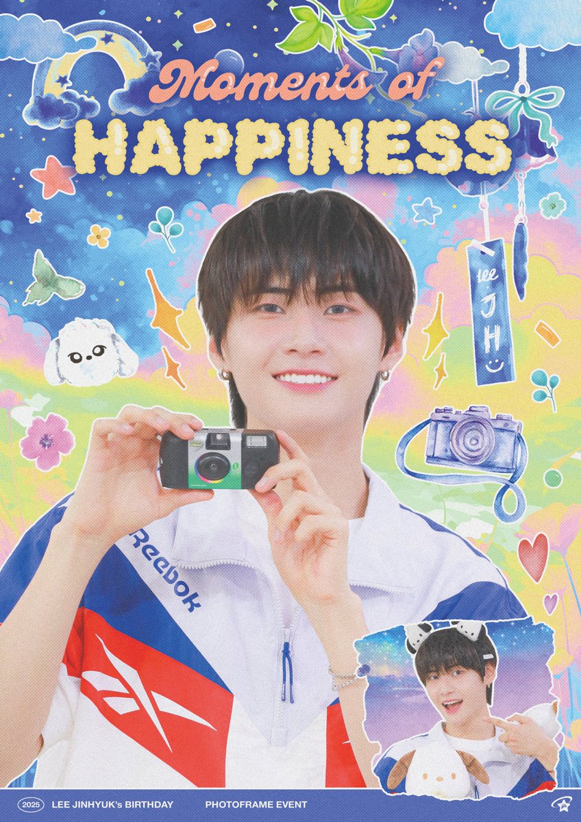 HBD_JINHYUK's tweet photo. 𝟮𝟬𝟮𝟱 𝗛𝗔𝗣𝗣𝗬 𝗝𝗜𝗡𝗛𝗬𝗨𝗞 𝗗𝗔𝗬💙

#3

진혁이의 생일을 축하하며  포토프레임 이벤트를 진행합니다.

🗓 6/7(토)~6/8(일)
📷 더필름 가로수길점

#사랑하는_진혁아_생일축하해 
#이진혁 #LEEJINHYUK https://t.co/ldc0sHideb