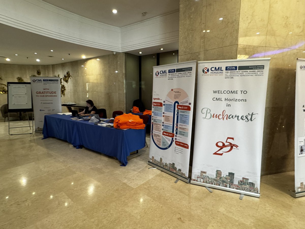 We’ve just opened the registration desk in Bucharest, Romania for the 23rd CML Horizons! 🎉 🇷🇴
The team is all set and can’t wait to greet you as you arrive - come say hi, grab your badge, and let’s kick off an amazing weekend together! 💬💛
#CMLHZ25 #LearnShareGrow