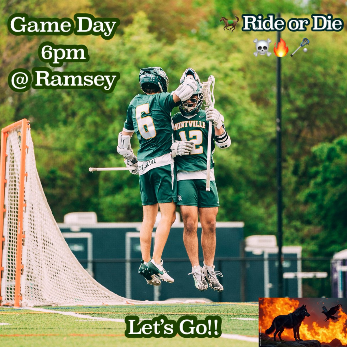 Mustangs Lacrosse (@stangslax) on Twitter photo 🐎Game Day!! Away @ Ramsey 6pm -Let’s Go - Ride or Die ☠️🔥🥍 <a href="/MTHSStampede/">THE STAMPEDE</a> <a href="/MustangsMTHS/">MTHS Athletics</a> <a href="/MTHSAthBoosters/">MontvilleAthleticBoosters</a> <a href="/bigstatesports/">Big State Sports</a> <a href="/MikeKinneyHS/">Mike Kinney</a> <a href="/MikeGurnis/">Mike Gurnis</a> <a href="/MontvilleTAP/">Montville TAP</a> <a href="/MontvilleTwpSch/">MontvilleTwpSchools</a> 🐎Game Day!! Away @ Ramsey 6pm -Let’s Go - Ride or Die ☠️🔥🥍 <a href="/MTHSStampede/">THE STAMPEDE</a> <a href="/MustangsMTHS/">MTHS Athletics</a> <a href="/MTHSAthBoosters/">MontvilleAthleticBoosters</a> <a href="/bigstatesports/">Big State Sports</a> <a href="/MikeKinneyHS/">Mike Kinney</a> <a href="/MikeGurnis/">Mike Gurnis</a> <a href="/MontvilleTAP/">Montville TAP</a> <a href="/MontvilleTwpSch/">MontvilleTwpSchools</a>
