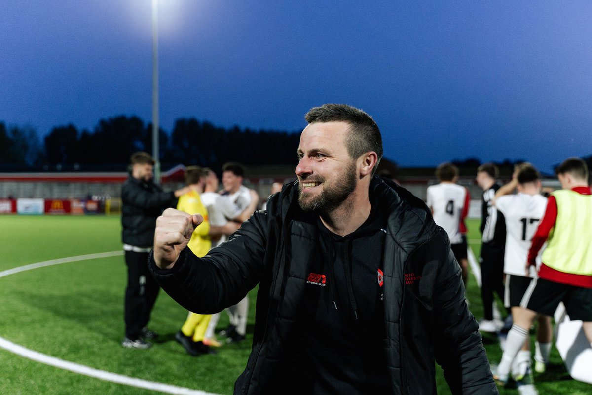 QUB AFC (@qubafc) on Twitter photo ๐๐๐ฏ๐๐ซ๐ฒ ๐๐ข๐ญ๐ฌ ๐๐๐
Manager ๐๐๐ฆ๐๐ฌ ๐๐๐ฏ๐๐ซ๐ฒ took charge of his 100th competitive match in our recent 7-0 win over Lisburn Distillery in the Intermediate Cup Quarter Final.
Congratulations on the milestone and we look forward to the next 100 ๐ ๐๐๐ฏ๐๐ซ๐ฒ ๐๐ข๐ญ๐ฌ ๐๐๐
Manager ๐๐๐ฆ๐๐ฌ ๐๐๐ฏ๐๐ซ๐ฒ took charge of his 100th competitive match in our recent 7-0 win over Lisburn Distillery in the Intermediate Cup Quarter Final.
Congratulations on the milestone and we look forward to the next 100 ๐