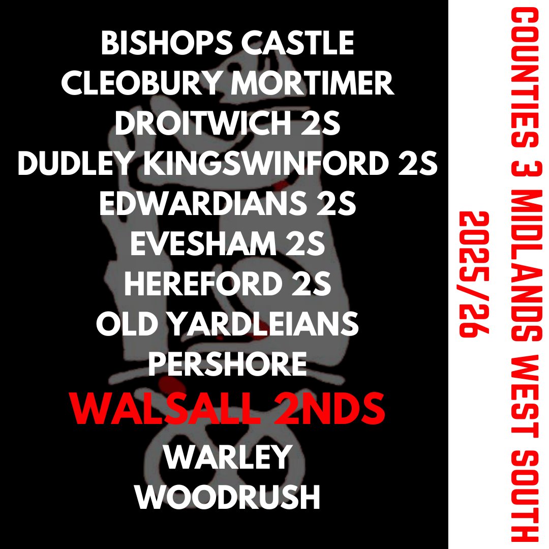 The 2024/25 season has only just finished but the leagues for our 1st and 2nd XV's have been announced for the 2025/26 season.

We are sure both teams will have a competitive and entertaining season with old and new friends!