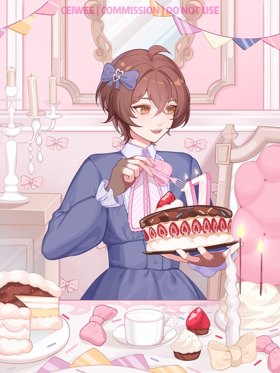 ceiwee_'s tweet photo. Commission for @jakuguji 🎀 https://t.co/6Nw0AZCRX8