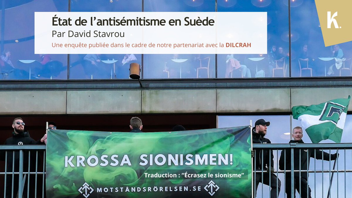 Qu’en est-il de l’état de l’antisémitisme en Suède, et de sa prise en considération par les pouvoirs publics ? Dans le cadre de notre partenariat avec la <a href="/DILCRAH/">DILCRAH</a> , nous publions l’enquête menée à ce sujet par David Stavrou

Lire : k-larevue.com/antisemitisme-…