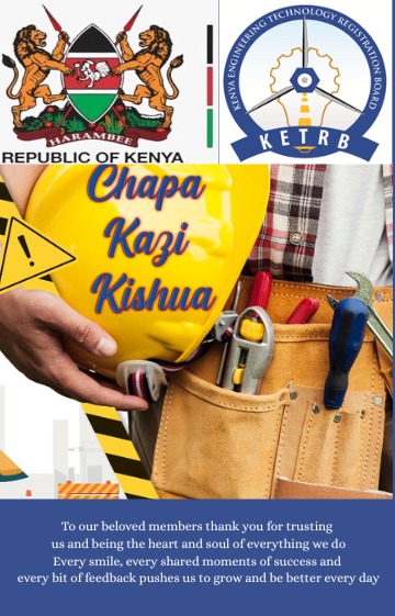 We see you all and we appreciate. If in need of any KETRB services, kindly reach us through our office number 0740137877 and you will be sorted out immediately.