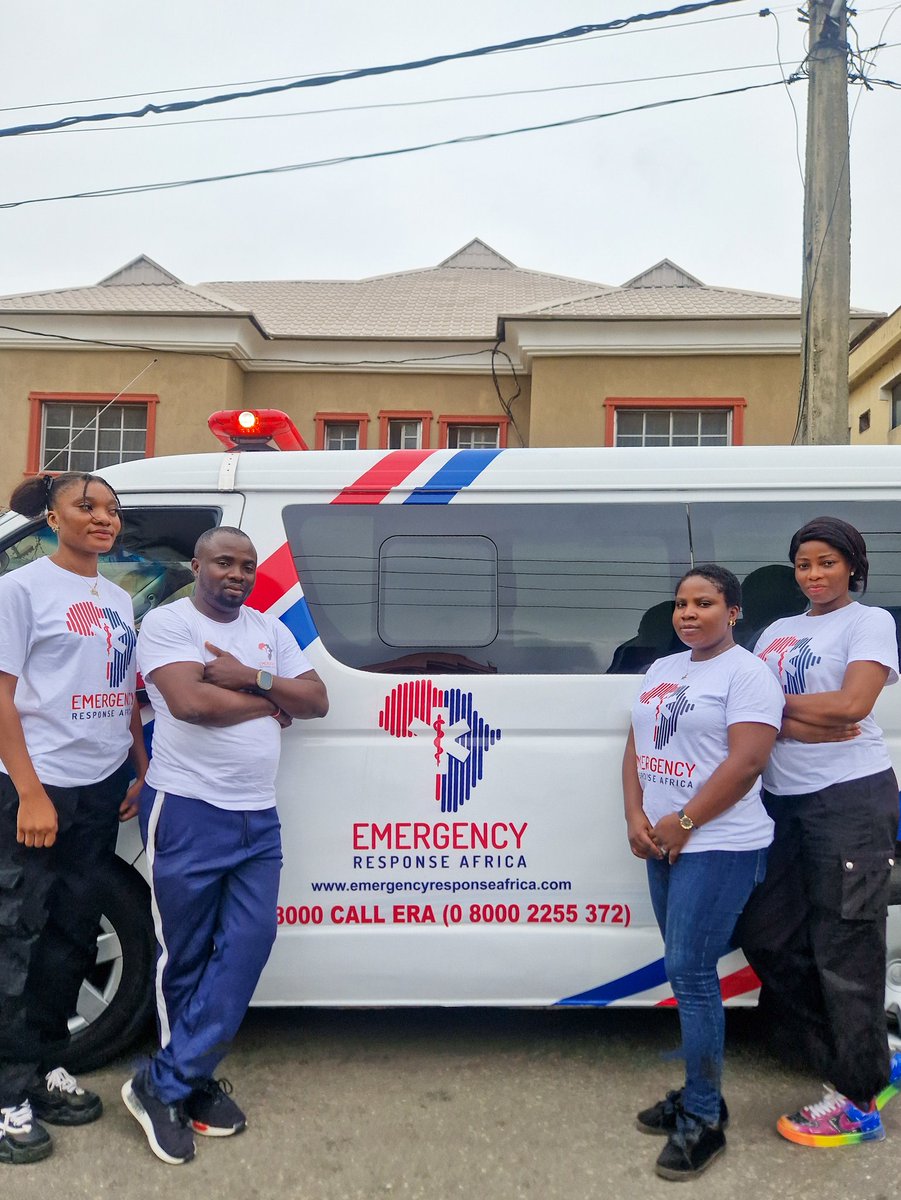 We hit the streets for our EMS Awareness Road Walk + Free Medical Check-up, and honestly, it was all shades of amazing.

Shoutout to every team member who showed up with heart, energy, and compassion.

This is what #EmergencyResponseAfrica stands for.

#emsweek