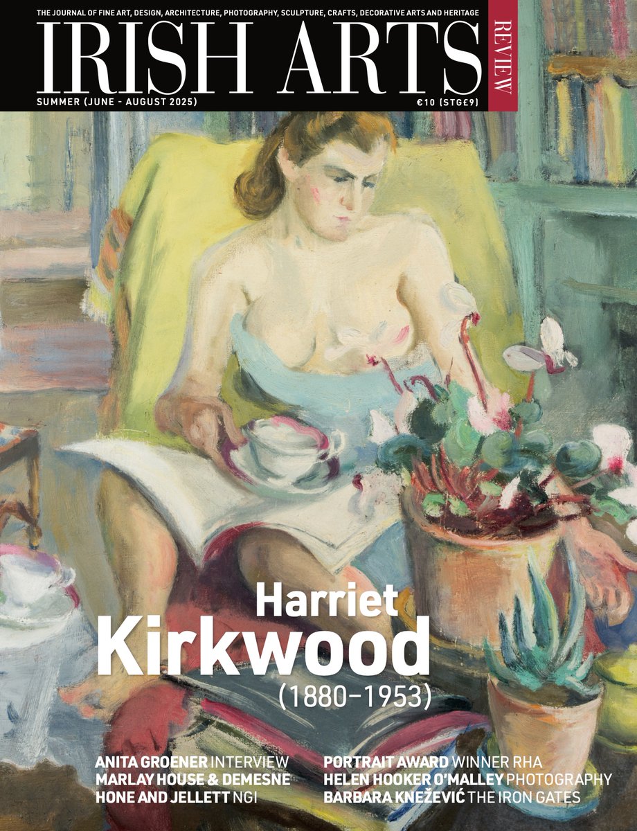 Irish Arts Review (@irishartsreview) on Twitter photo The Summer 2025 edition of the <a href="/IrishArtsReview/">Irish Arts Review</a>
is On Sale Tomorrow! Irelandâs leading Visual Arts Magazine, proudly showcases Irish Art, Design, Crafts, Architecture, Photography, Sculpture and Heritage. For lovers & supporters of Irish Art & Irish Heritage The Summer 2025 edition of the <a href="/IrishArtsReview/">Irish Arts Review</a>
is On Sale Tomorrow! Irelandâs leading Visual Arts Magazine, proudly showcases Irish Art, Design, Crafts, Architecture, Photography, Sculpture and Heritage. For lovers & supporters of Irish Art & Irish Heritage
