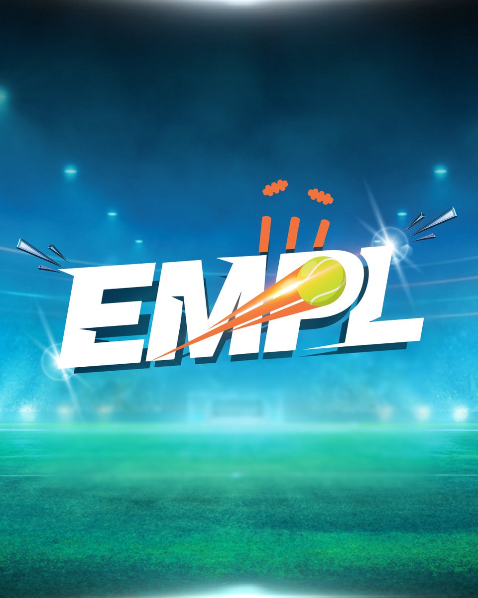 The face of the league is here, presenting the official EMPL logo! 🔥

#Everymedia #EM #EMPL #Cricket