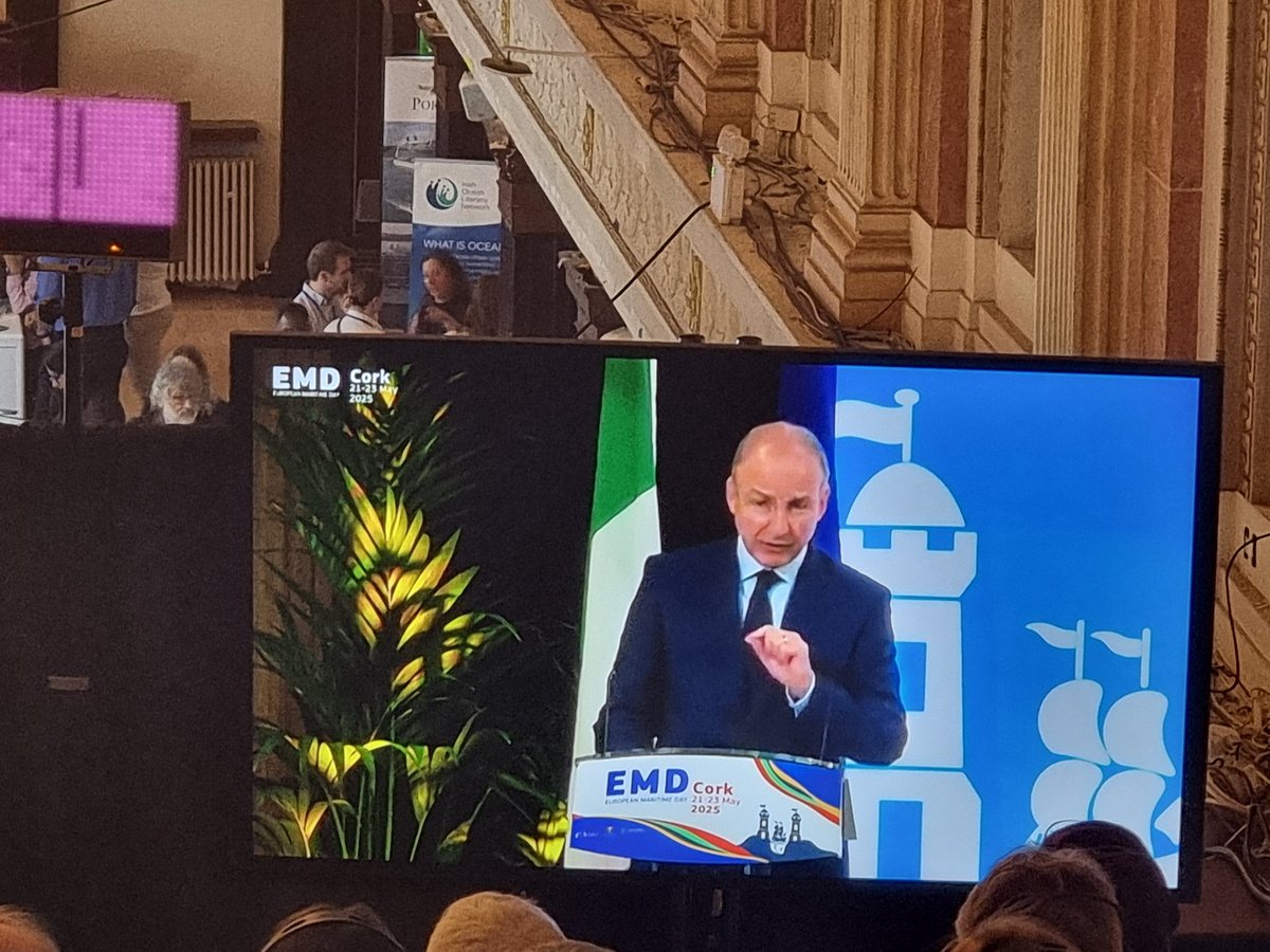 A powerful start to European Maritime Day 2025 in Cork!

Today's events were officially opened by  Taoiseach Mícheál Martin and Minister for Climate, Environment and Energy, Darragh o Brien — setting the tone for collaboration, ambition, and maritime innovation.

Their messages